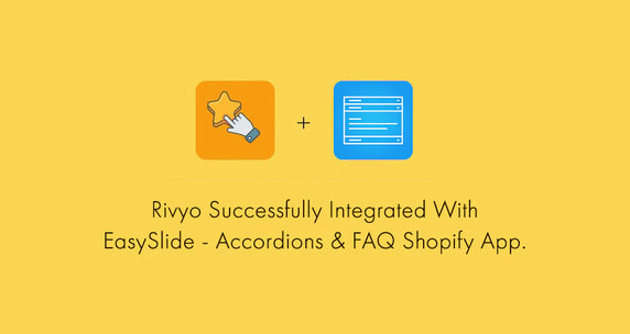 Integration of Rivyo with EasySlide