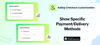 How to Hide Payment/Delivery Methods on Shopify Checkout Page
