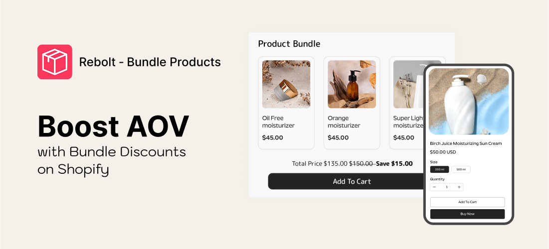 Steps to use bundle discounts in your shopify store.