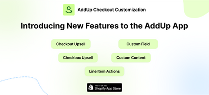 Checkout Functions Added to AddUp Shopify App
