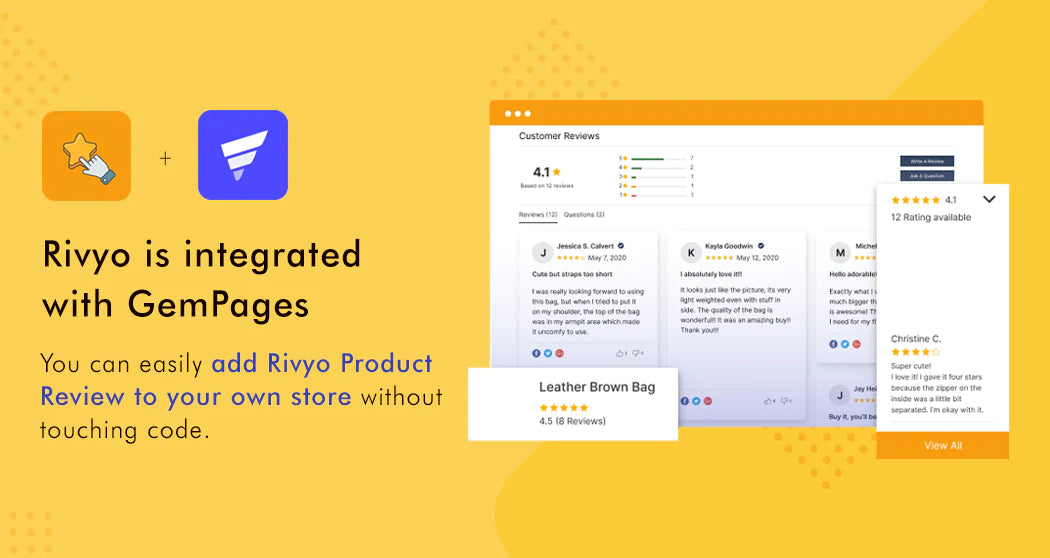 Integration of Rivyo with GemPage