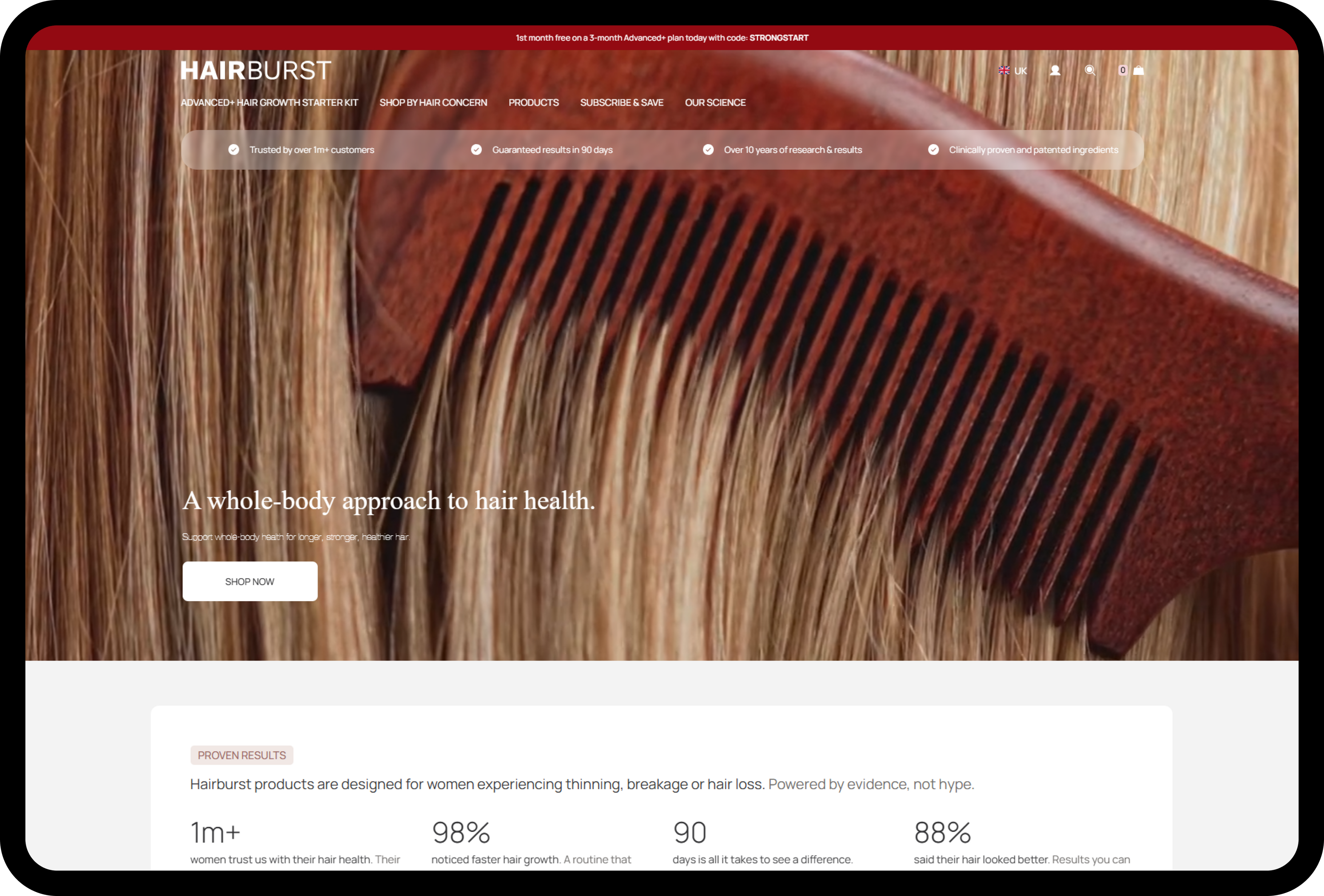 Hairburst banner image