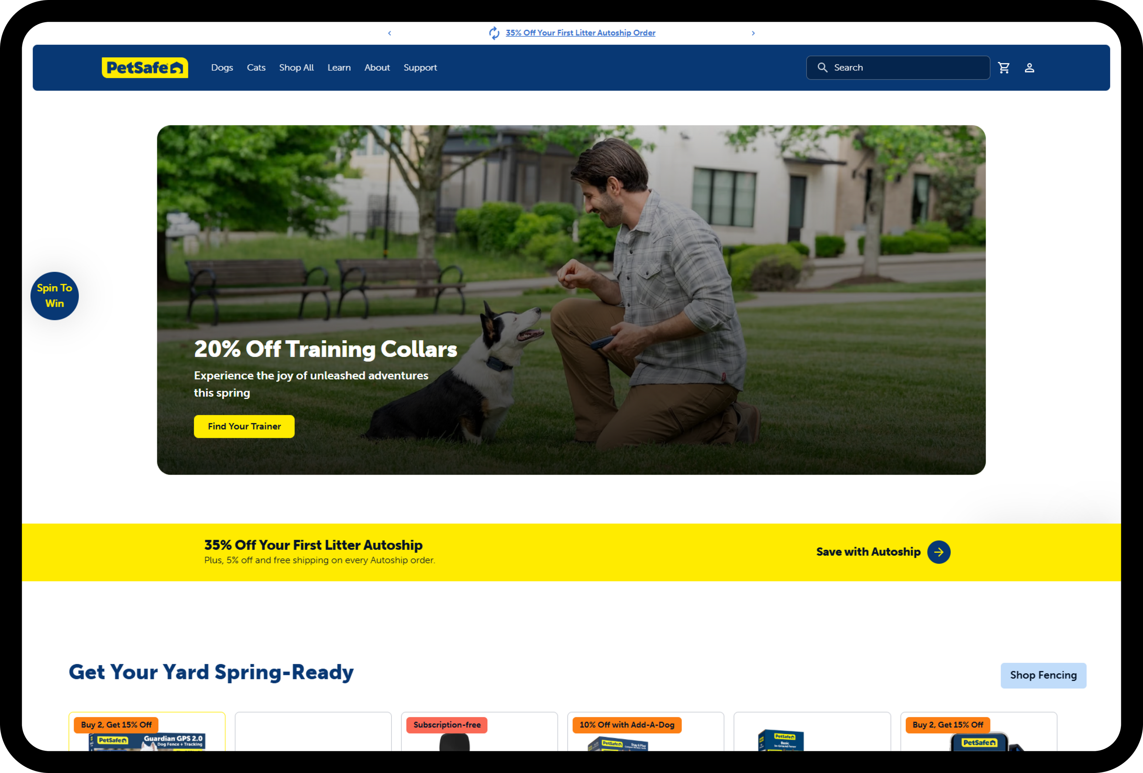 Petsafe banner image