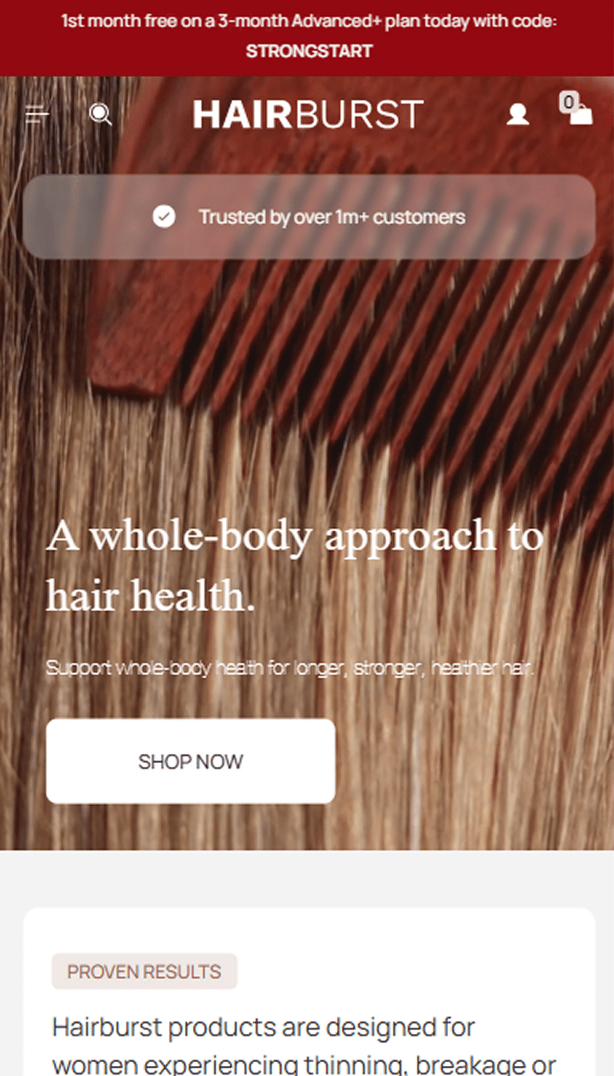 Hairburst mobile image1