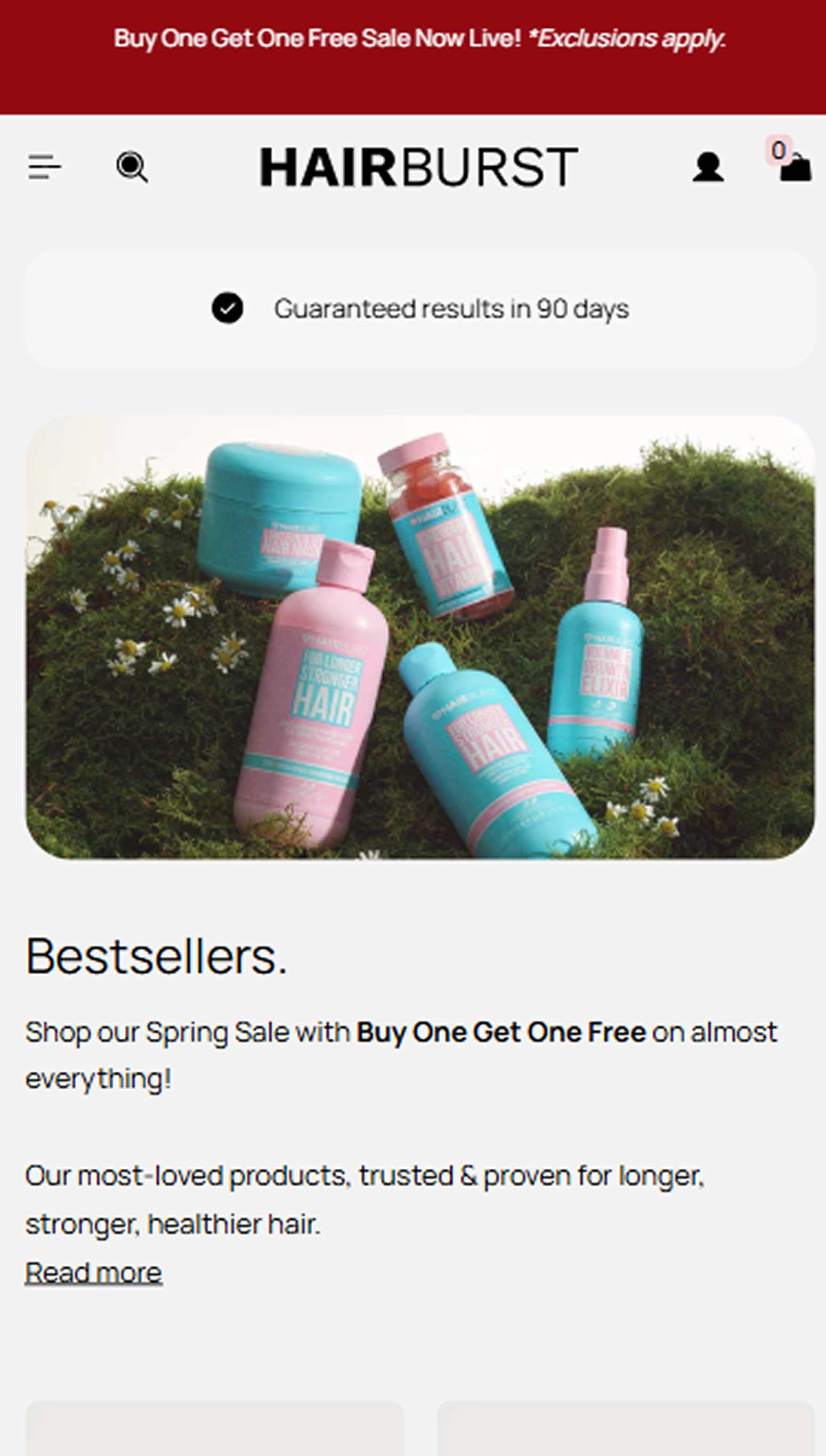Hairburst mobile image3